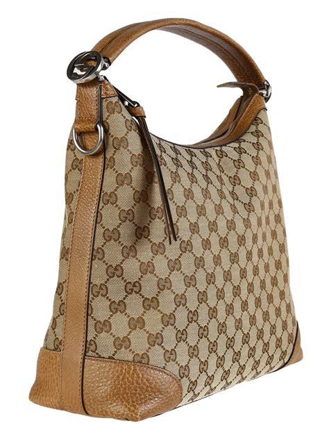 gucci suede bag hobo|gucci hobo bag beige.